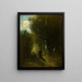 Landschaft - Antoine Vollon — gerahmtes Bild an der Wand