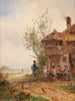 Repos devant l'auberge - Anton Doll — Ansicht des Kunstwerks
