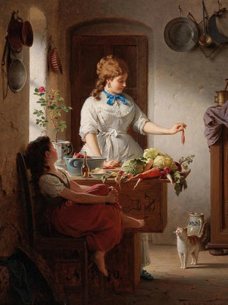 Anton Ebert - A Kitchen Idyll.webp