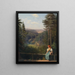 Cas - Anton Ebert — gerahmtes Bild an der Wand