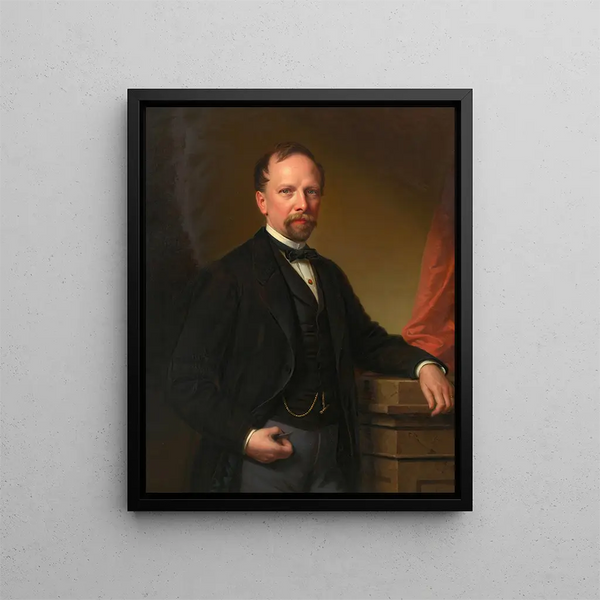 Matthias Stricker, Hersteller - Anton Einsle — gerahmtes Bild an der Wand