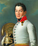 Portrait eines Leutnants der 4. Dragoner aus Oberösterreich und Salzburg - Anton Einsle — Ansicht des Kunstwerks