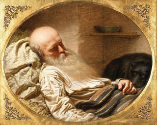 Der letzte Freund - Anton Einsle — Ansicht des Kunstwerks