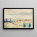 Sonnen Herbst - Anton Emanuel Peschka — gerahmtes Bild an der Wand