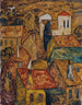 Stadtlandschaft Gemälde - Anton Emanuel Peschka — Ansicht des Kunstwerks