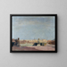 Ansicht des Belvédère auf Wien - Anton Hans Karlinsky — gerahmtes Bild an der Wand