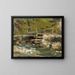 Pont de Bach - Anton Hansch — gerahmtes Bild an der Wand