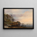 Ambiance d'automne au lac - Anton Hansch — gerahmtes Bild an der Wand