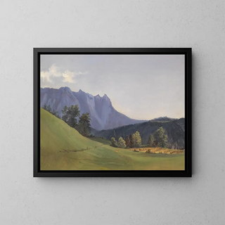 Monts Sengsengebirge - Anton Hansch — gerahmtes Bild an der Wand