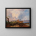 Sirmione - Anton Hansch — gerahmtes Bild an der Wand
