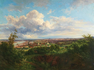 Eine Aussicht auf Wien - Anton Hlaváček — Ansicht des Kunstwerks