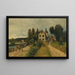 Château à Velden sur le Wörthersee - Anton Hlaváček — gerahmtes Bild an der Wand