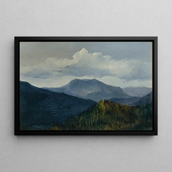 Anton Hlavacek - Der Schneeberg bei Gutenstein.webp