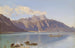 Landschaft am See - Anton Hlaváček — Ansicht des Kunstwerks