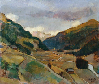 Die Tal der Defereggental in Oberösterreich - Anton Hula — Ansicht des Kunstwerks