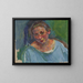 Portrait von Hilde Sthler-Herzmansky - Anton Kolig — gerahmtes Bild an der Wand