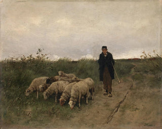 Bergers und Schafe - Anton Mauve — Ansicht des Kunstwerks