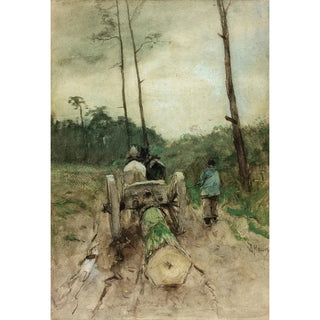 Anton Mauve - The Foresters Cart.webp