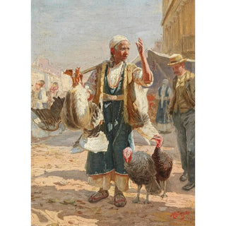Anton Mittoff Mitov - The Poultry Market.webp