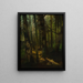 Forstwirtschaftliche Rodung - Anton Müller-Wischin — gerahmtes Bild an der Wand