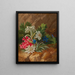Blumen der Alpen - Anton Mollis — gerahmtes Bild an der Wand