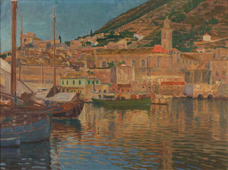 Partie de port à Raguse - Anton Nowak — Ansicht des Kunstwerks