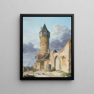 Anton Radl - Die Friedberger Warte zu Frankfurt am Main.webp