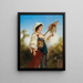 Fileuse romaine - Anton Romako — gerahmtes Bild an der Wand