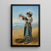 Die Sammlerin - Anton Romako — gerahmtes Bild an der Wand