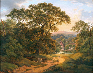 Eine Region in der Nähe von Frankfurt - Anton Schiffer — Ansicht des Kunstwerks