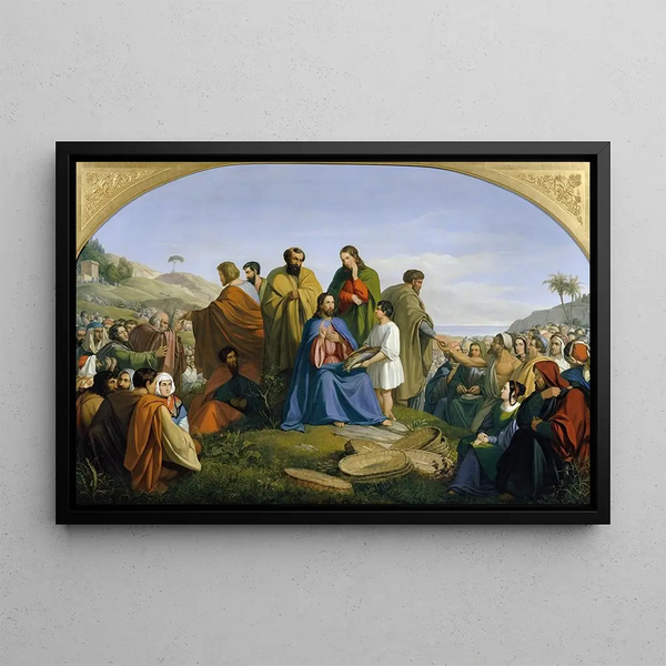 Anton von Perger - Brotvermehrung.webp