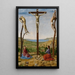 Calvaire - Antonello da Messina — gerahmtes Bild an der Wand