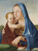 Jungfrau mit Kind - Antonello da Messina — Ansicht des Kunstwerks