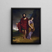 Ödipus und Antigone - Antoni Brodowski — gerahmtes Bild an der Wand