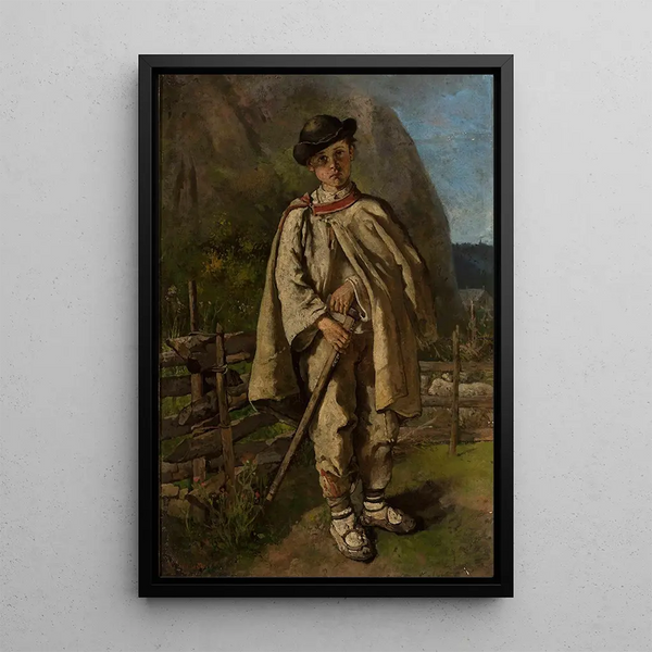 Antoni Gramatyka - Portrait of a Highlander boy.webp