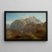 Berglandschaft - Antoni Kozakiewicz — gerahmtes Bild an der Wand