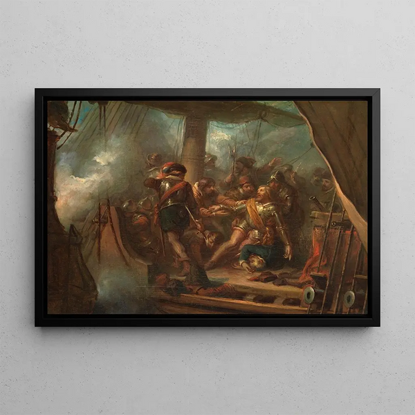 Antonie F Zrcher - Heemskerk dies near Gibraltar Anno 1606.webp