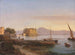 Fischer am Castel dell'Ovo in Neapel - Antonie Sminck Pitloo — Ansicht des Kunstwerks