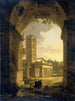 San Giorgio in Velabro in Rom - Antonie Sminck Pitloo — Ansicht des Kunstwerks