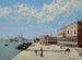 Figuren am Molo mit der Libreria, Punta della Dogana und Santa Maria della Salute im Hintergrund - Antonietta Brandeis — Ansicht des Kunstwerks