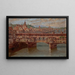 Ponte Vecchio à Florence - Antonietta Brandeis — gerahmtes Bild an der Wand
