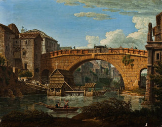 Pont Cestio à Rome - Antonio Aquaroni — Ansicht des Kunstwerks