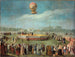 Himmelfahrt eines Ballons in Anwesenheit von König Karl IV. und seinem Hof - Antonio Carnicero — Ansicht des Kunstwerks