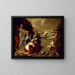 Der Opfer Noahs - Antonio de Bellis — gerahmtes Bild an der Wand