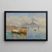 Neapel - Antonio Leto — gerahmtes Bild an der Wand