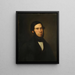 Portrait de Don Manuel José de Guerrico - Antonio María Esquivel — gerahmtes Bild an der Wand