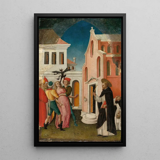 Antonio Vivarini - Saint Peter Martyr Exorcizing a Woman Possessed by a Devil.webp