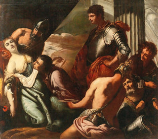 La Mort d'Agrippine - Antonio Zanchi — Ansicht des Kunstwerks