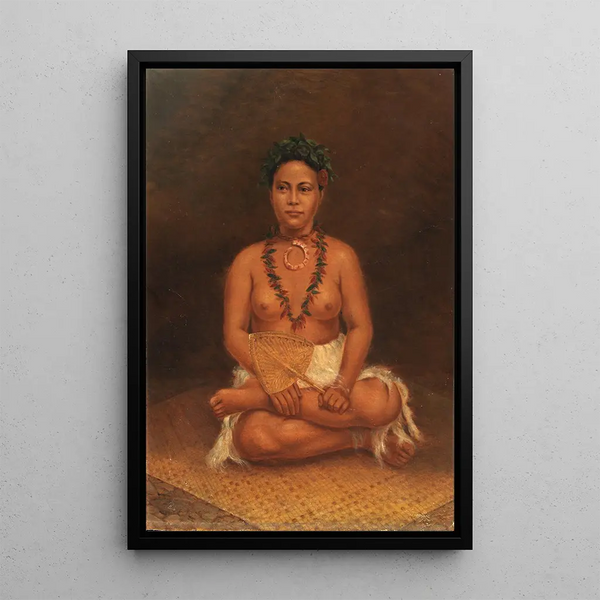 Reproduktion des Gemäldes Frau Samoanerinnen - Antonio Zeno Shindler