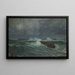 Vor dem Sturm - Antonín Hudeček — gerahmtes Bild an der Wand